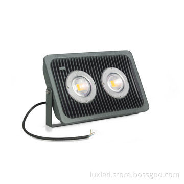 100W LED Flood Light with Meanwell Driver + Bridgelux Chip, 5-year Warranty